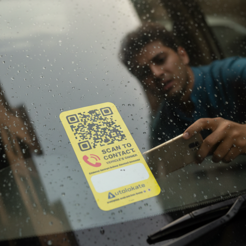 QR code for Car + (1 FREE Bike QR with Every Order)